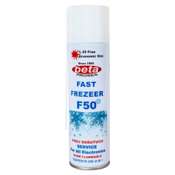 Beta f-50 200 ml fast frezeer soğutucu sprey*kt-50