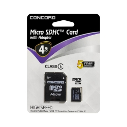 Concord c-m4 hafıza kartı micro sd 4gb class6