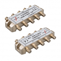 Digiturk 5-2150 mhz 20db 8 yollu tap switch 1/8 splitter