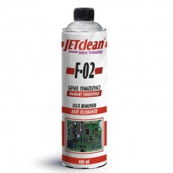 Jetclean f-02 600 ml flux anakart temizleme sprey