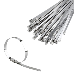 Kablo baği metal 30cm 7.9mm (100 adet) jameson jmt-7930