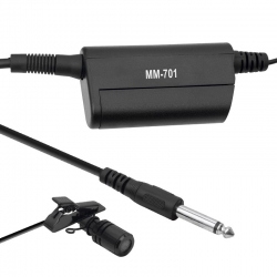 Magicvoice mm-701 600 ohm kablolu yaka mikrofonu