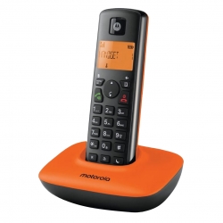 Motorola t401+ dect turuncu telsiz telefon