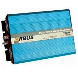 Orbus ots24-2000 24 volt - 2000 watt intelligent tam sinus inverter