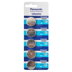 Panasonic pil düğme 2450 3v 5li paket