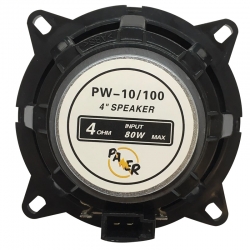 Powermaster pw-10/100 4 ohm 80 watt 10 cm tekli oto hoparlör