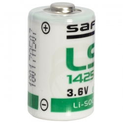 Saft 3.6 volt lityum kisa pil (14250)