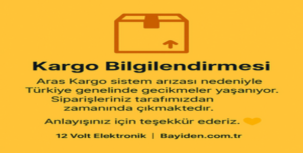 Size bir kampanya haberimiz var!