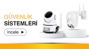 Kamera Webcam DVR NVR Güvenlik Sistemleri
