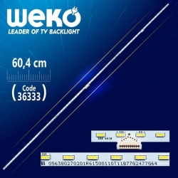056380270201R61500074T11B77G2477G64 760.01N1T.0002  55R 6*10 - 60 Ledli  (60.4 Cm) - Tv Led Bar
