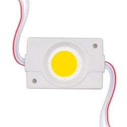 12 Volt 2.4 Watt Gün Işığı COB LED Modül - 40X22 Mm