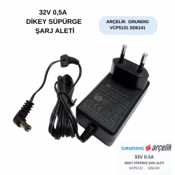 32V 0,5A DİKEY SÜPÜRGE ADAPTÖRÜ ARÇELİK GRUNDIG
