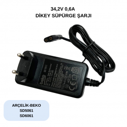 34,2V 0,6A BEKO ARÇELİK DİKEY SÜPÜRGE ŞARJI 12,000 $