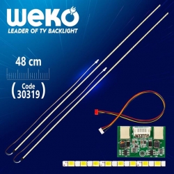 22' Inch 69 Ledli 48 Cm Universal Monitör E-LED Takımı