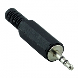 2.5 mm plastik stereo jack fiş