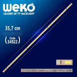 31t12-01a - wt-31t12001-mxb6x-x-1-05l-7629 l019 - 35.7 cm 36 ledli - (wk-756)
