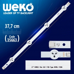 37 row2.1 rev 0.9 1 r2-type 6916l-1139a - 37.7 cm 4 ledli - (wk-1142)