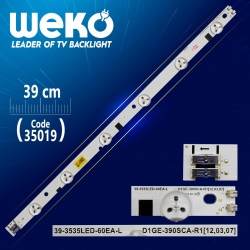 39-3535led-60ea-l - d1ge-390sca-r1 - 39 cm 6 ledli (wk-804)