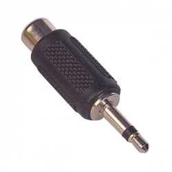 3.5 mm mono erkek/1 rca dişi çevirici jack