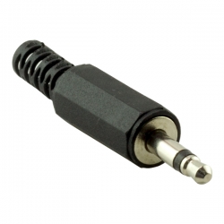3.5 mm mono plastik jack fiş