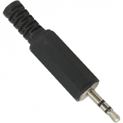 3.5 mm stereo plastik jack fiş