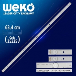 3BL-T6324102-002B - 3BL-T6324102-006B - 605020034 - 63.4 Cm 10 Ledli - WK-256 Led Tv Bar