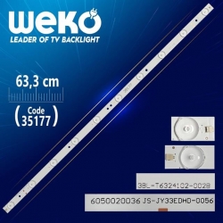 3BL-T6324102-002B - C TYPE - 63.3 Cm 10 Ledli - WK-120 Led Tv Bar