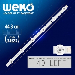400Dled_Slım_Left-Type_40Led_Rev00 - 44.3 Cm 6 Ledli (Wk-619)