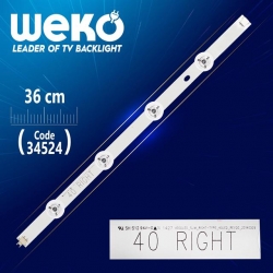 400Dled_Slım_Rıght-Type_40Led_Rev00 - 36 Cm 4 Ledli (Wk-620)