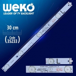 40DB 4X11 MBL-40035D411EH0-V2-L - ECHOM-40CL_4640CL042_A1 - L TYPE - 30 Cm 4 Ledli - WK-900 Led Tv Bar