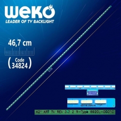 42 Art Tv Rev 0.3 2 R-Type - 6920L-0001C - 46.7 Cm 54 Ledli - (Wk-699)
