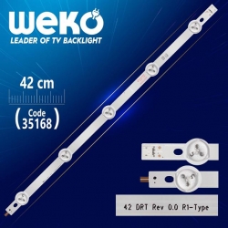42' DRT REV0.0 R1-TYPE - 42 Cm 5 Ledli - WK-874 Led Tv Bar