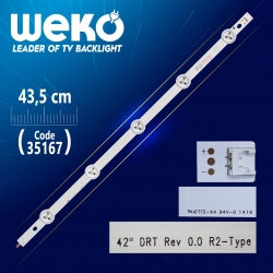 42 drt rev 0.0 r2-type - 43.5 cm 5 ledli - (wk-873)