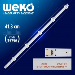 42 row2.1 rev 0.6 1 l1-type 6916l-1214a - 41.3 cm 5 ledli - (wk-1224)