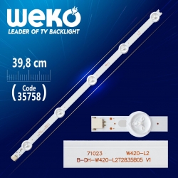 42 row2.1 rev 0.6 1 l2-type 6916l-1216a - 39.8 cm 5 ledli - (wk-1226)