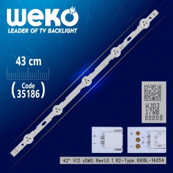 42 v13 cdms rev1.0 1 l2-type - 6916l-1404a - 43 cm 5 ledli - (wk-489)