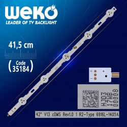 42 v13 cdms rev1.0 r2-type - 6916l-1405a - 41.5 cm 5 ledli - (wk-487)