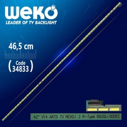 42 V14 Art5 Tv Rev0.1 2 R-Type 6920L-0001C - 46.5 Cm 48 Ledli - (Wk-385)