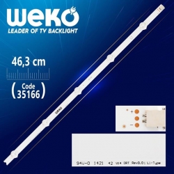 42' V14 DRT REV0.0 1 L1-TYPE - 6916L-1455B - 5 Ledli 46.3 Cm - (WK-872) Tv Led Bar