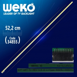 47 art tv rev 0.6 2 l-type 6920l-0001c 52.2 cm 63 ledli - (wk-721) soketsiz