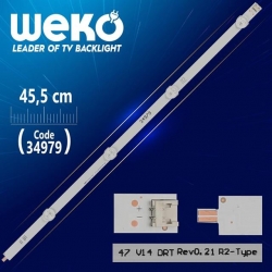 47 V14 Drt Rev0.2 1 R2-Type - 45.5 Cm 4 Ledli - (Wk-85)