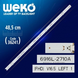 49' V16.5 ART3 2710 REV0.02  6916L - 2710 - ( 4 LEDLİ ) - 48.5 CM - Tv Led Bar