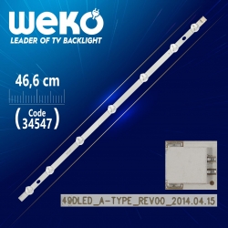 49dled_a-type_rev00 - 46.6 cm 7 ledli - (wk-187)