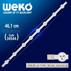 49dled_b-type_rev00 - 46.1 cm 8 ledli - (wk-101)