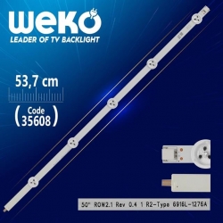 50' ROW2.1 REV 0.4 1 R2-TYPE 6916L-1276A - 53.7 Cm 5 Ledli - WK-508 Led Tv Bar