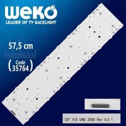 55' V15 UNB 3068 REV 0.0 1 A - 57.5 Cm 30 Ledli - WK-1232 Led Tv Bar