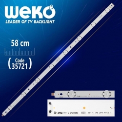 55' V17 UNB 2649 REV0.3 1 - R1 TYPE - 59.2 Cm 8 Ledli - WK-1192 Led Tv Bar