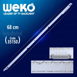 55nnb 3d-7032led-mcpcb-r - v2ge-550smb-r2 - (right) -76 ledli 68 cm (wk-237)