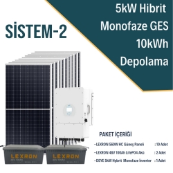 5kw hibrit monofaze ges enerji depolamali on grid sistemi-2