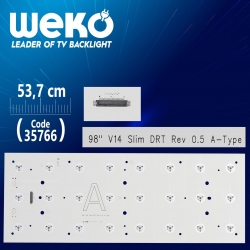 98 v14 slim drt rev 0.5 a-type - 53.7 cm 24 ledli - (wk-1234)